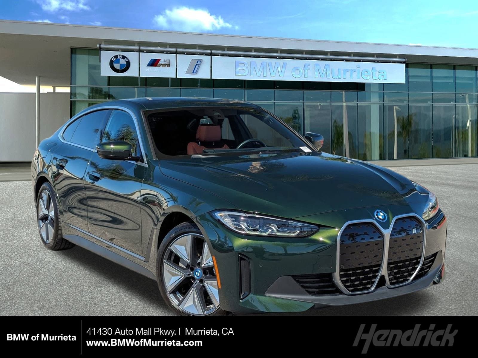 2024 BMW i4 / San Remo Green Metallic