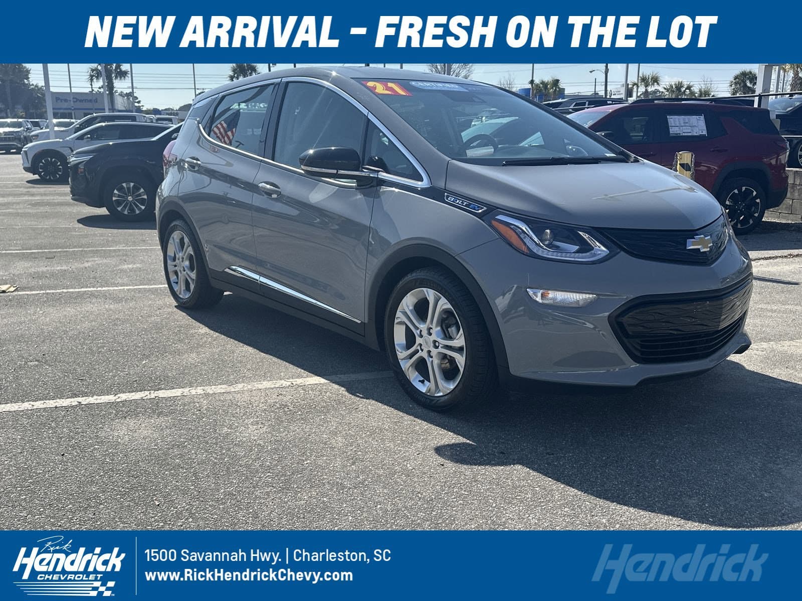 2021 Chevrolet Bolt EV / Slate Gray Metallic